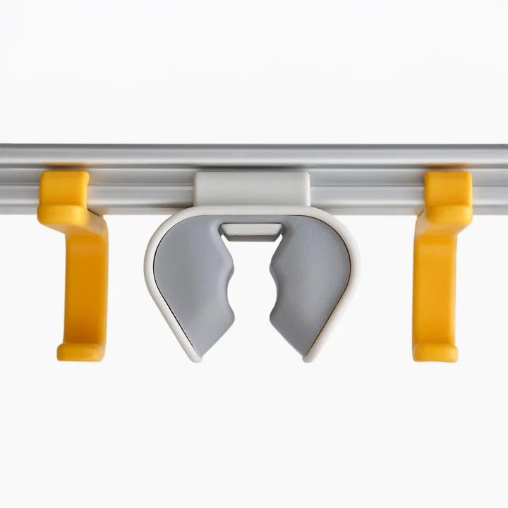 Joseph Joseph - CleanTech Wandhalterung für Putzgeräte, silber