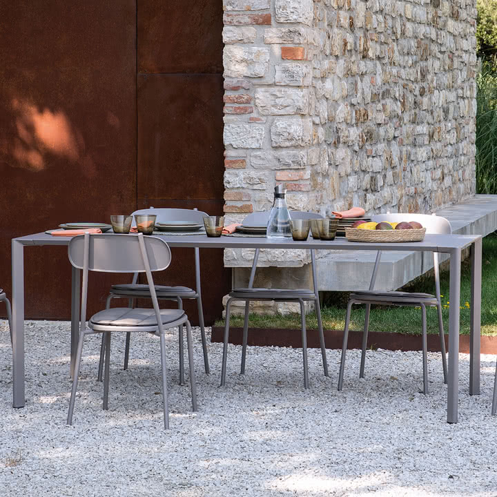 Vermobil - Fox Tisch, 90 x 200 cm, taupe