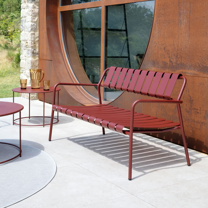 Vermobil - Verdea 2-Sitzer Sofa, terrakotta
