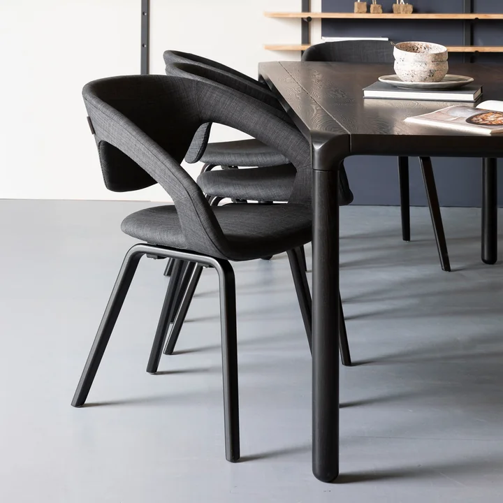 Zuiver - Storm Esstisch, schwarz