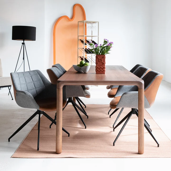 Zuiver - Storm Esstisch, Walnuss