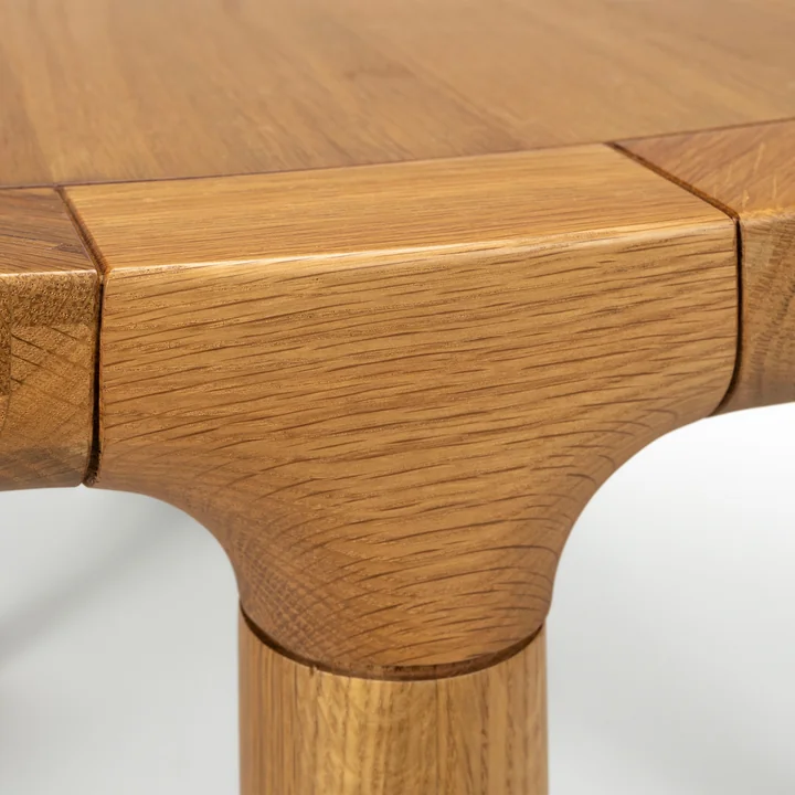 Zuiver - Storm Esstisch, rund, Eiche