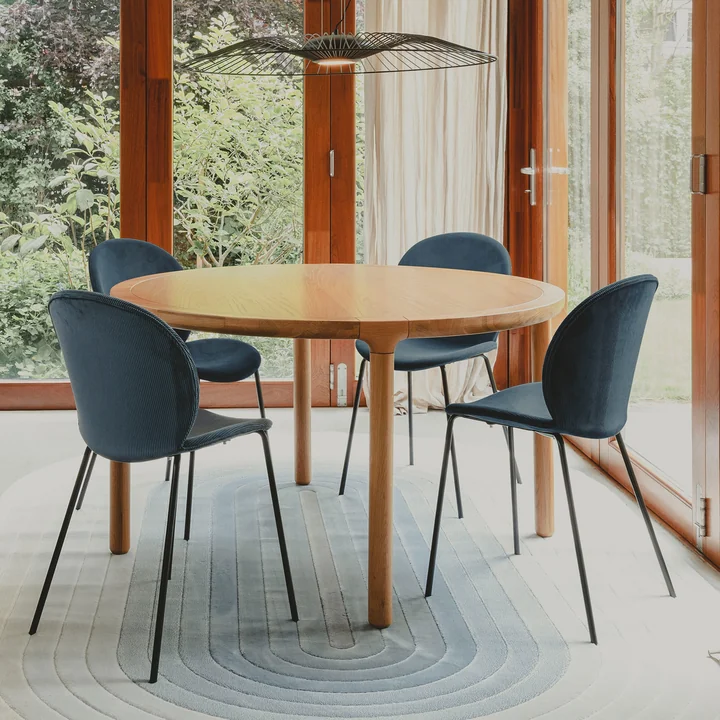 Zuiver - Storm Esstisch, rund, Eiche