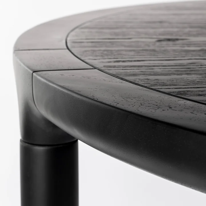 Zuiver - Storm Esstisch, rund, schwarz
