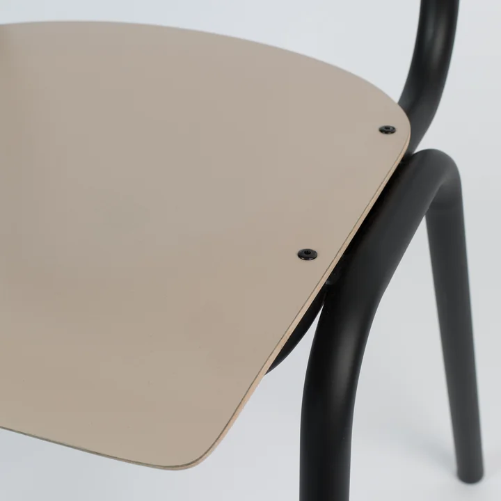 Zuiver - Back to School Stuhl, beige matt