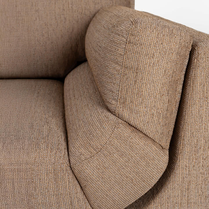 Zuiver - Balcony Sofa, 3-Sitzer, caramel