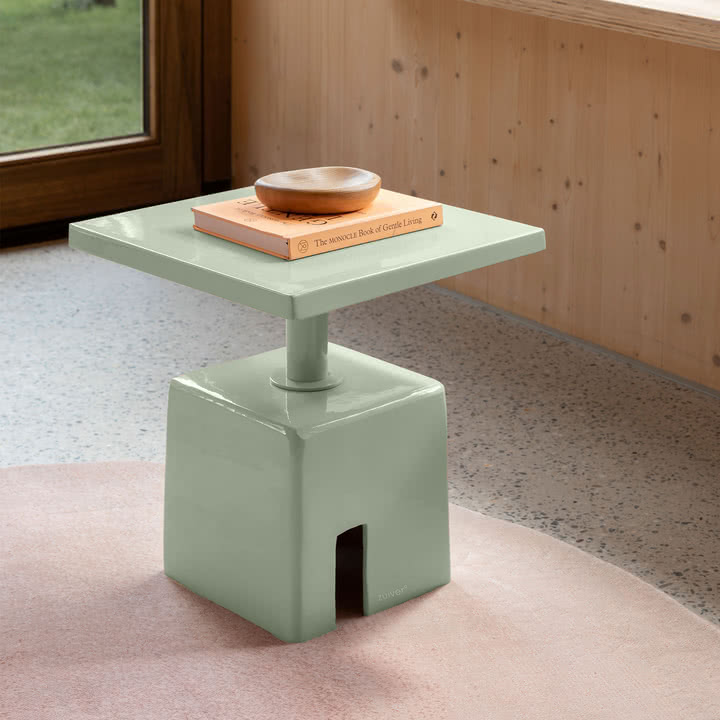 Zuiver - Chubby Beistelltisch, stone green