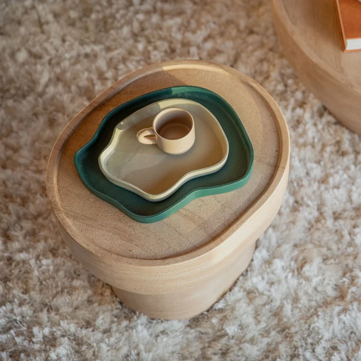 Zuiver - Noble Beistelltisch oval, beige