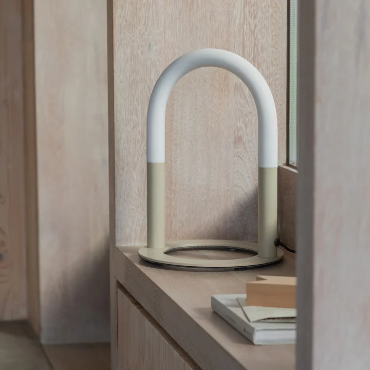Zuiver - Arch LED-Tischleuchte, beige