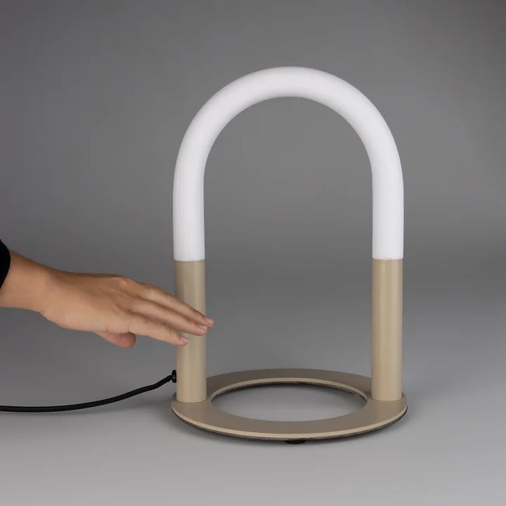 Zuiver - Arch LED-Tischleuchte, beige