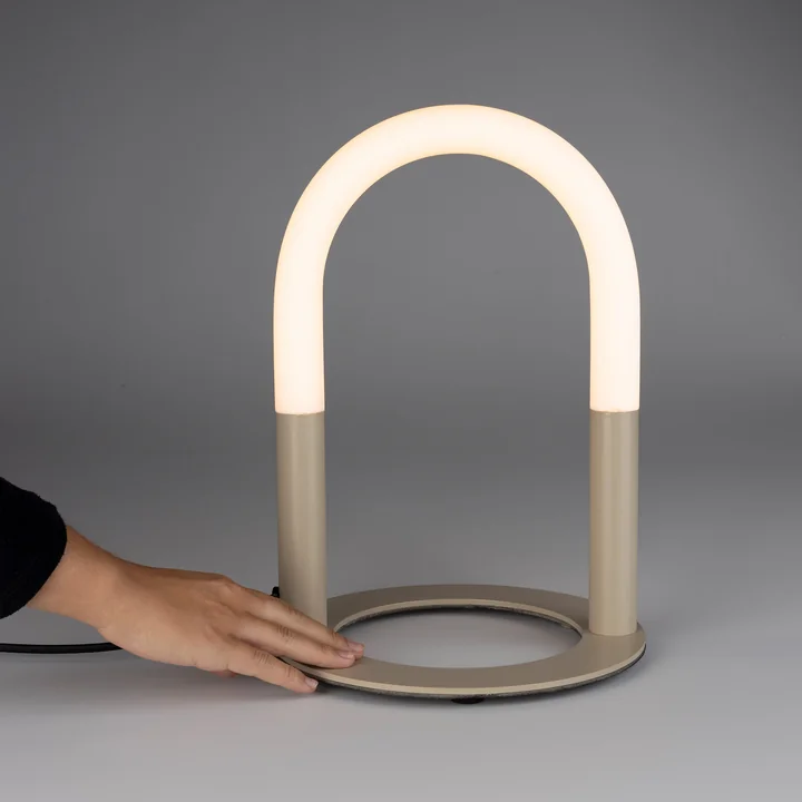 Zuiver - Arch LED-Tischleuchte, beige