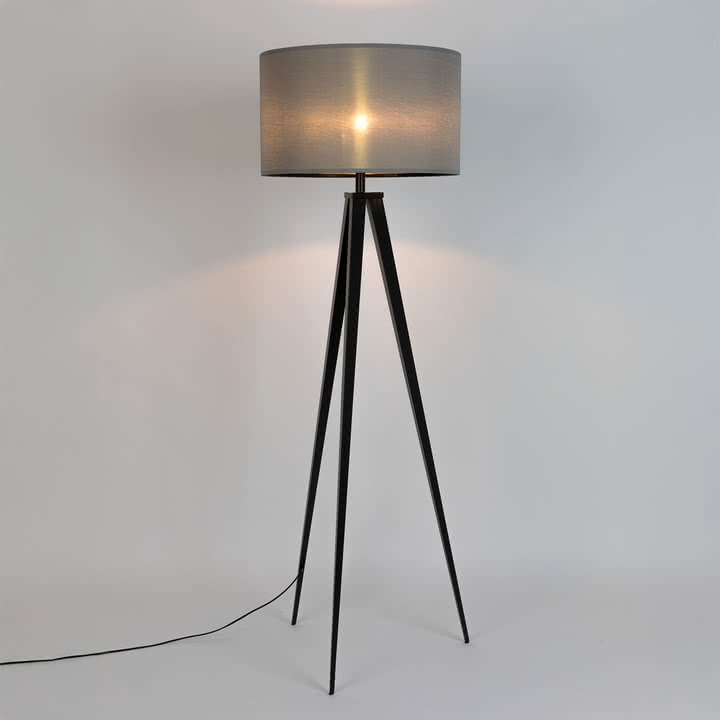 Zuiver - Tripod Stehleuchte, schwarz / grau