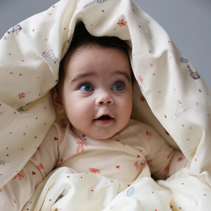 Cam Cam Copenhagen - Babybettwäsche, 70 x 100 cm, carousel