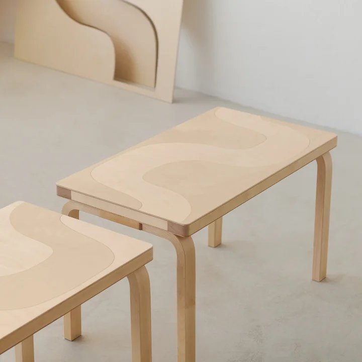 Artek - Bank 153B, seireeni, Birke natur
