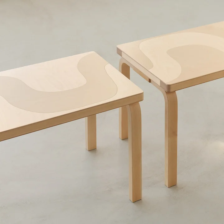 Artek - Bank 153B, seireeni, Birke natur