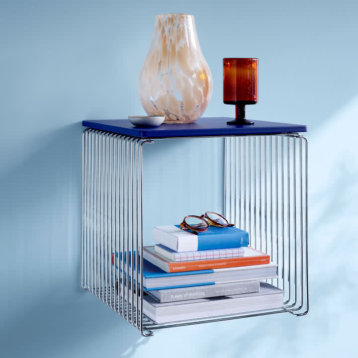 Montana - Panton Wire Regal / Beistelltisch 34,8 cm, chrom
