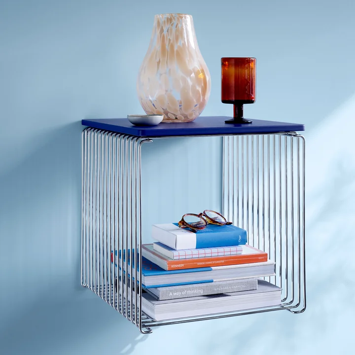 Montana - Panton Wire Regal / Beistelltisch 34,8 cm, chrom