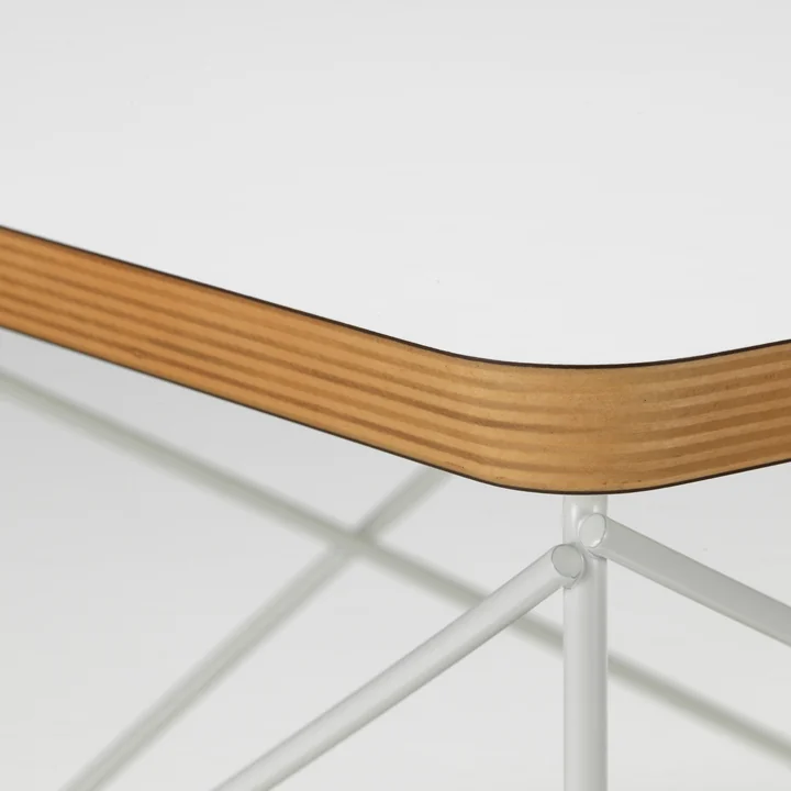 Vitra - Eames Occasional Table LTR, HPL weiß / weiß