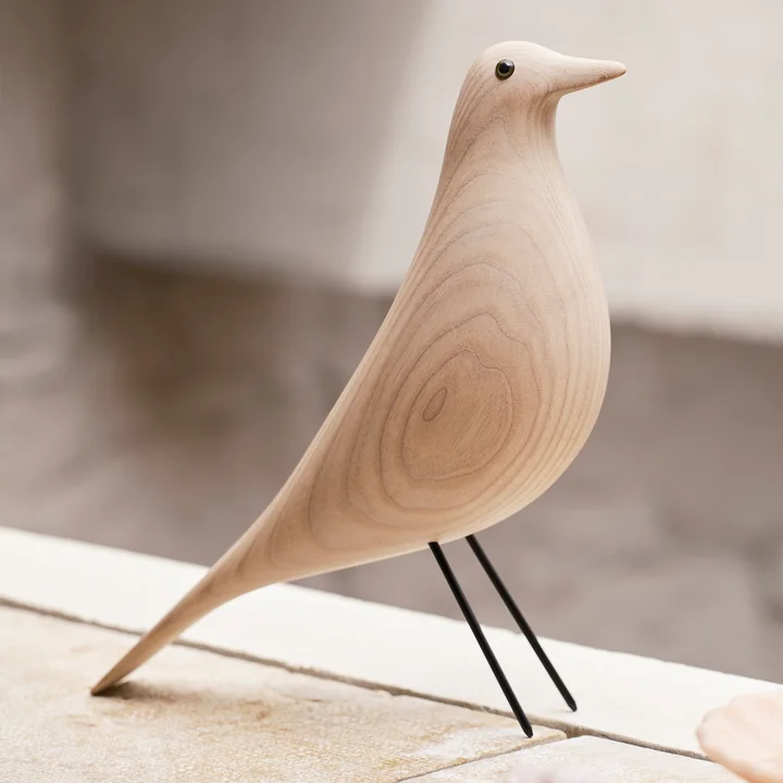 Vitra - Eames House Bird, Esche baumwollweiß geölt