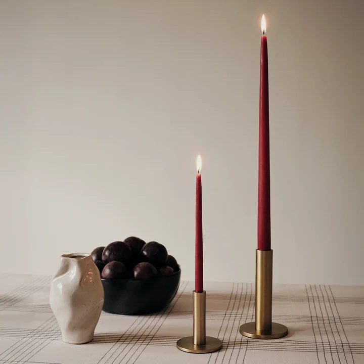 Broste Copenhagen - Maro Kerzenständer, Messing