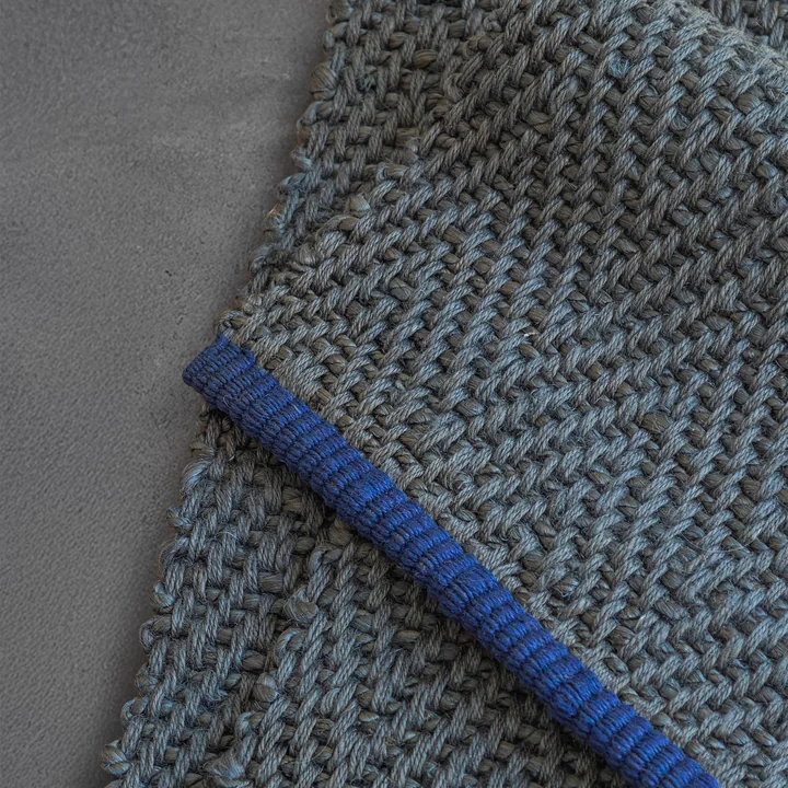 Mette Ditmer - Notes Juteteppich, dark olive