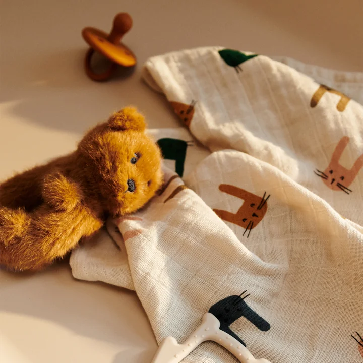 LIEWOOD - Binnie Teddybär Small, golden caramel