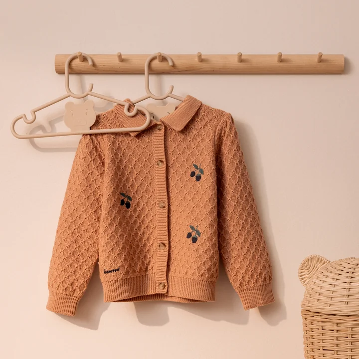 LIEWOOD - Falton Kleiderbügel, Bär, sandy (8er-Set)