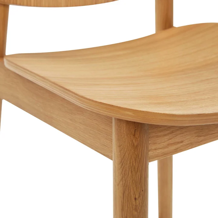 Studio Zondag - Baas Barstuhl, Eiche natur