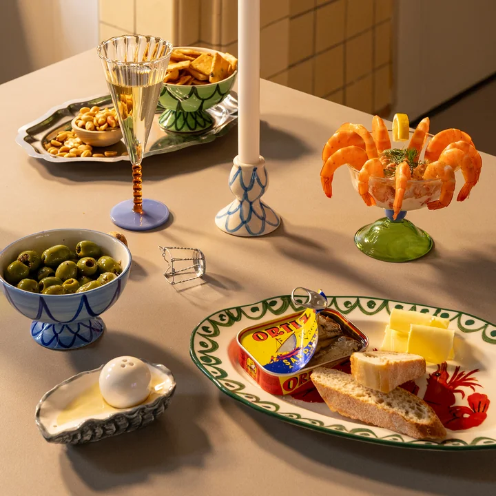 andklevering - Sirène Servierplatte