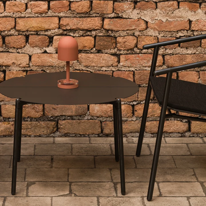 AYTM - Luceo Portable LED Akkuleuchte, Ø 9,9 x H 24 cm, ginger bread