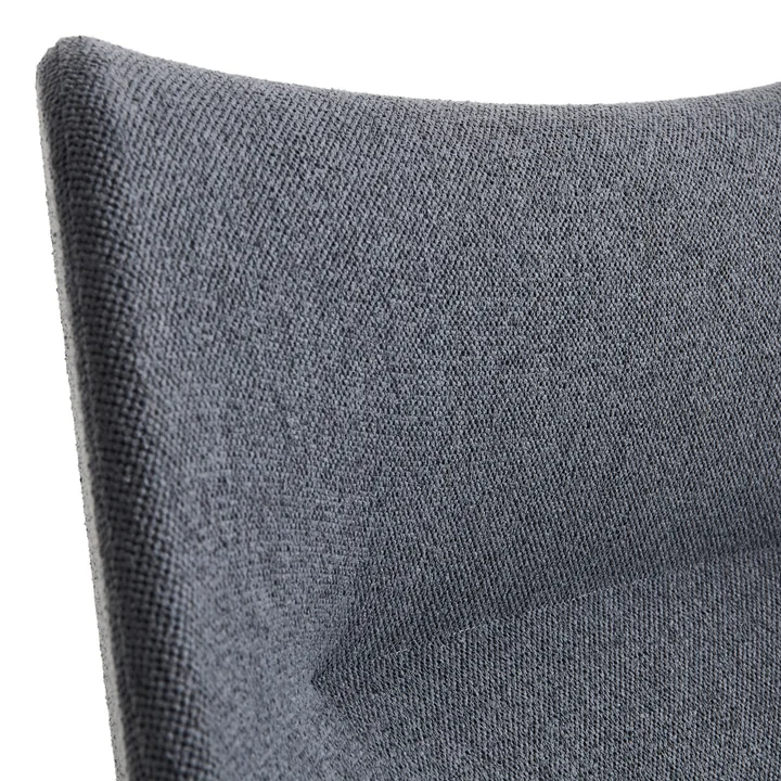 HAY - O2 Loungesessel, schwarz / grau (Lift) 