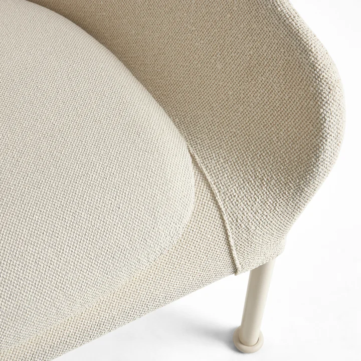 HAY - O2 Loungesessel, eggshell / cream (Lift) 