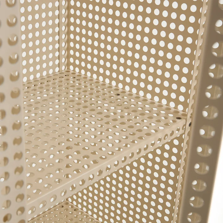 HAY - Perforated Cabinet, eggshell