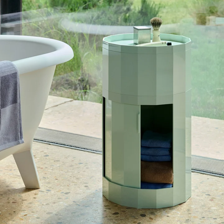 HAY - Facet Cabinet, hoch, soft mint