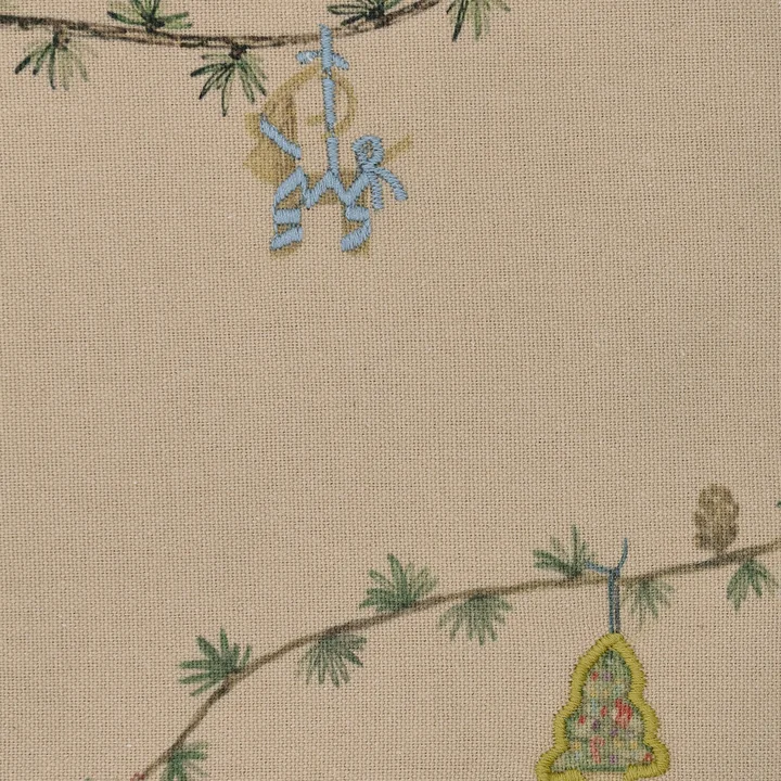 Kähler Design - Hammershøi Christmas Tischdecke, sand, 150 x 220 cm