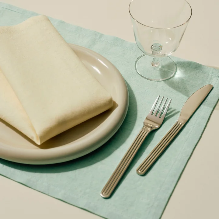 HAY - Tavolo Serviette und Tischset, 31 x 43 cm, soft yellow und soft mint