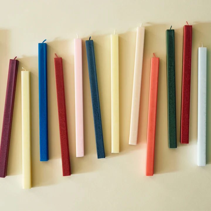 HAY - Square Stabkerzen H 24 cm