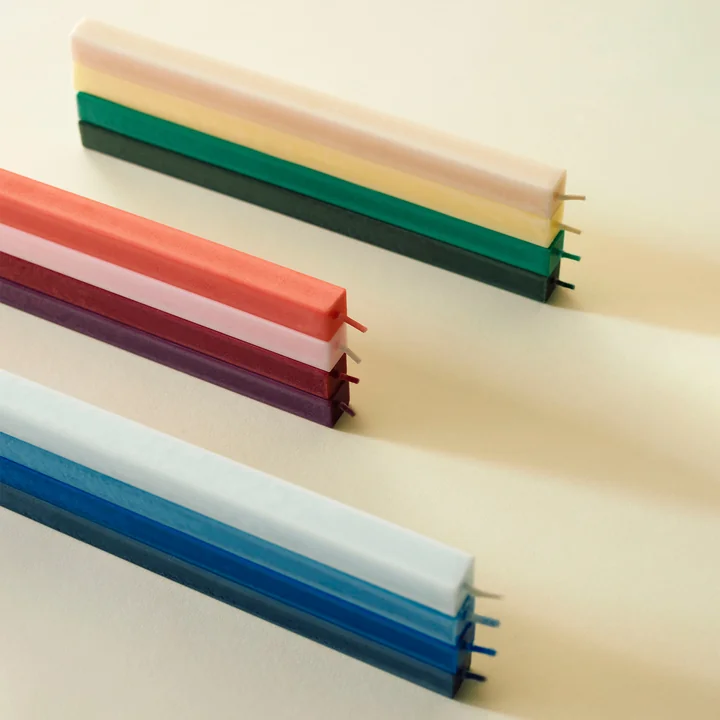 HAY - Square Stabkerzen H 24 cm