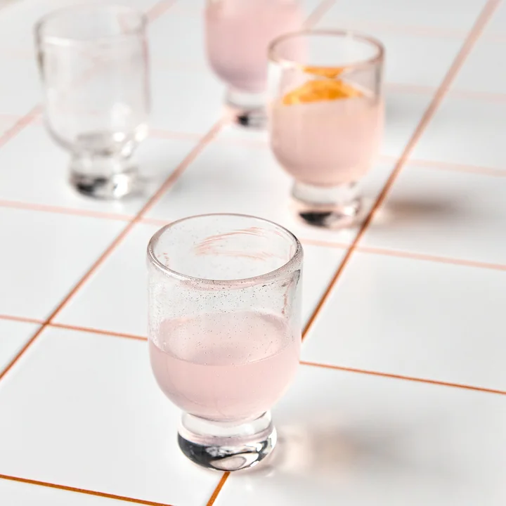 House Doctor - Rich Trinkglas, 230 cl, klar (4er-set)