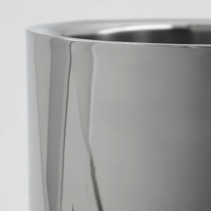 House Doctor - Kett Eiskübel, Ø 15,5 cm x H 16 cm, antikes messing-finish