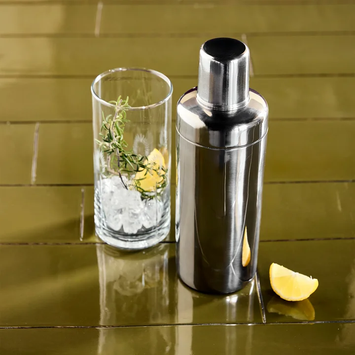House Doctor - Kett Shaker, silber-finish