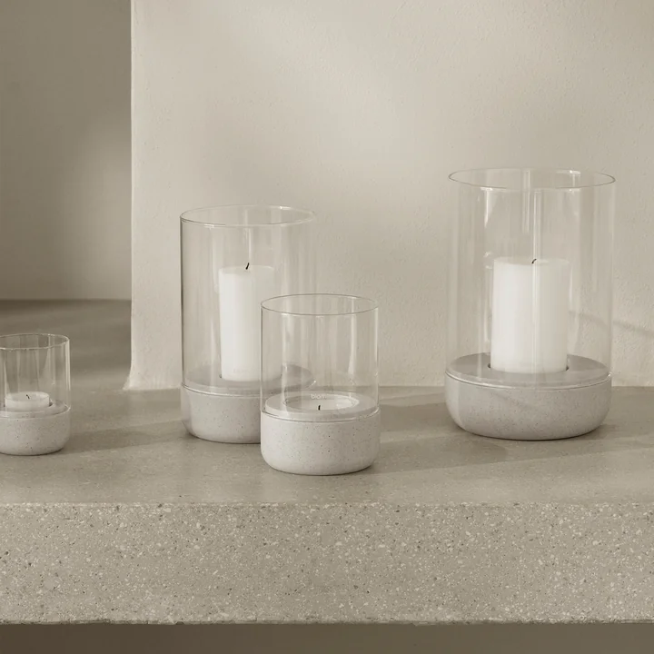 Blomus - Calma Windlichter, klar / moonbeam