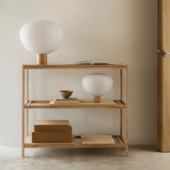 Blomus - Kami Tischleuchten, Eiche