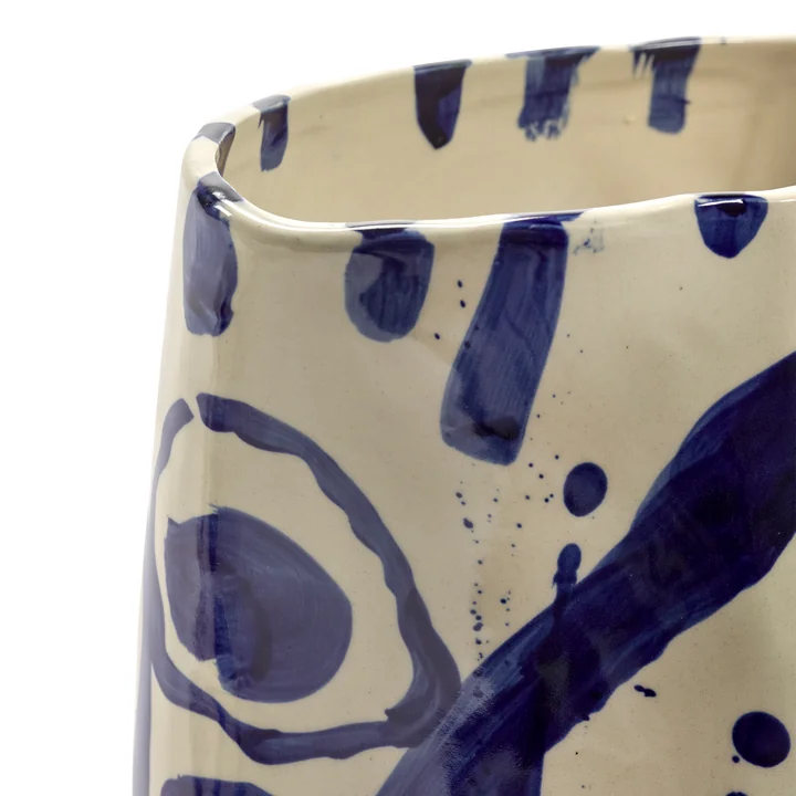 Serax - Sophia Vase L, blau