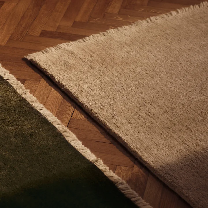 Ferm Living - Firth Teppich, off-white