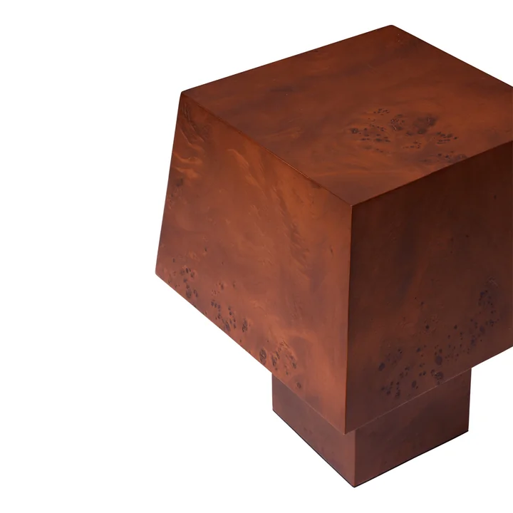 Ferm Living - Burl Tischleuchte, dunkel gebeizt