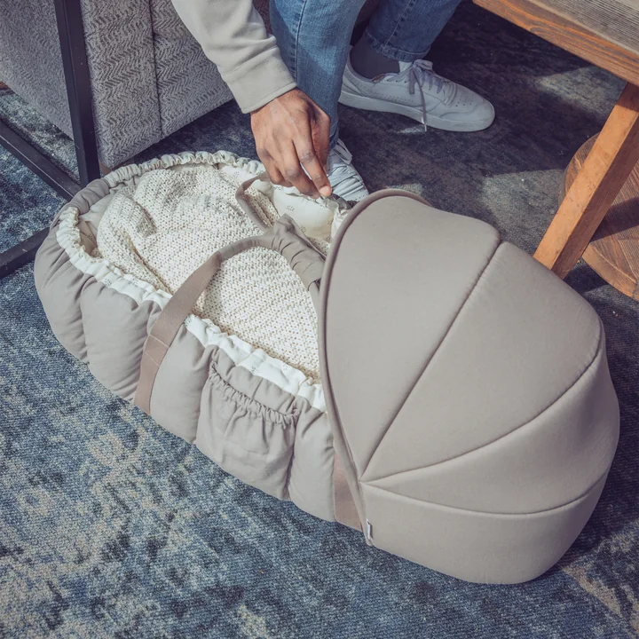 Sebra - Verdeck für 3-in-1 Baby Nestchen, jetty beige