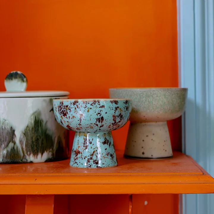 HKliving - 70's Tapas-Schale mit Fuß, Ø 11 cm