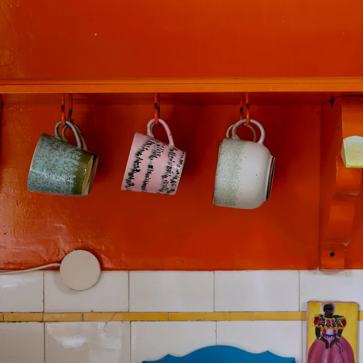 HKliving - 70's Cappuccino Tasse, 300 ml