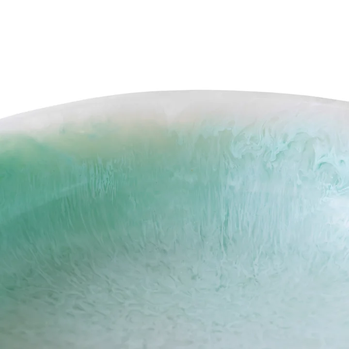 HKliving - Salatschale, Ø 26,5 x H 7,5 cm, mint